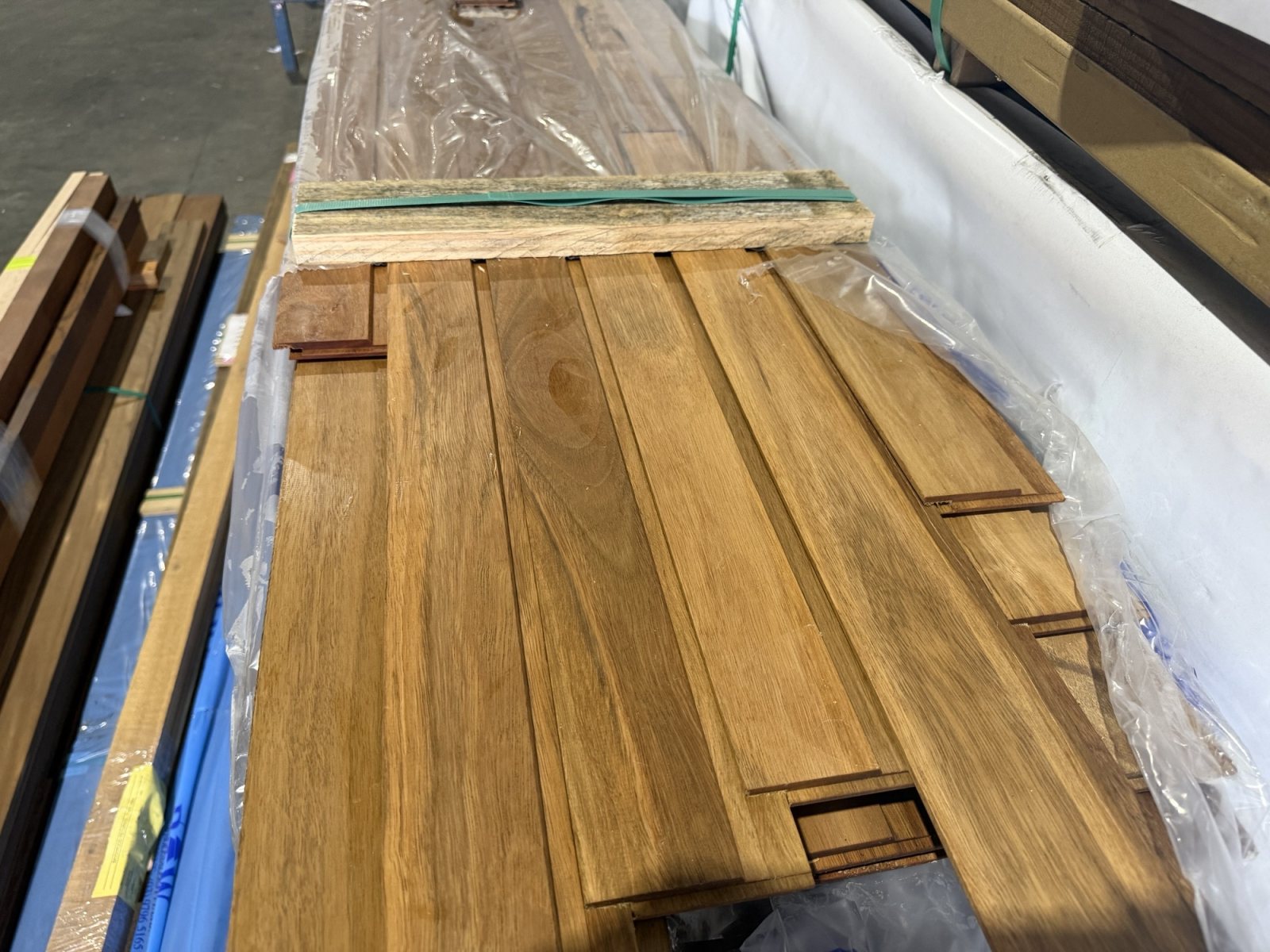 Spotted gum 76x14 Shiplap lining end matched