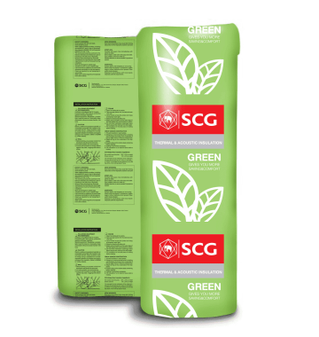 R6.0 SCG Green Ceiling Insulation Batts - 6 Pieces