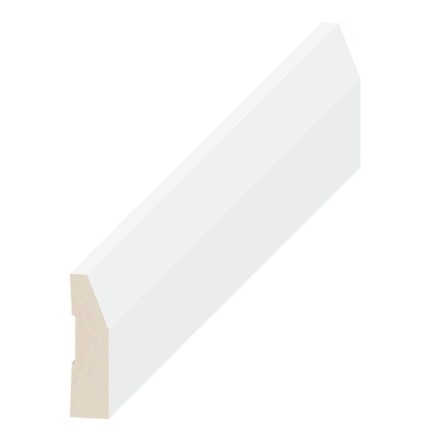18mm HS25 Half Splayed FJ Primed Pine Architraves