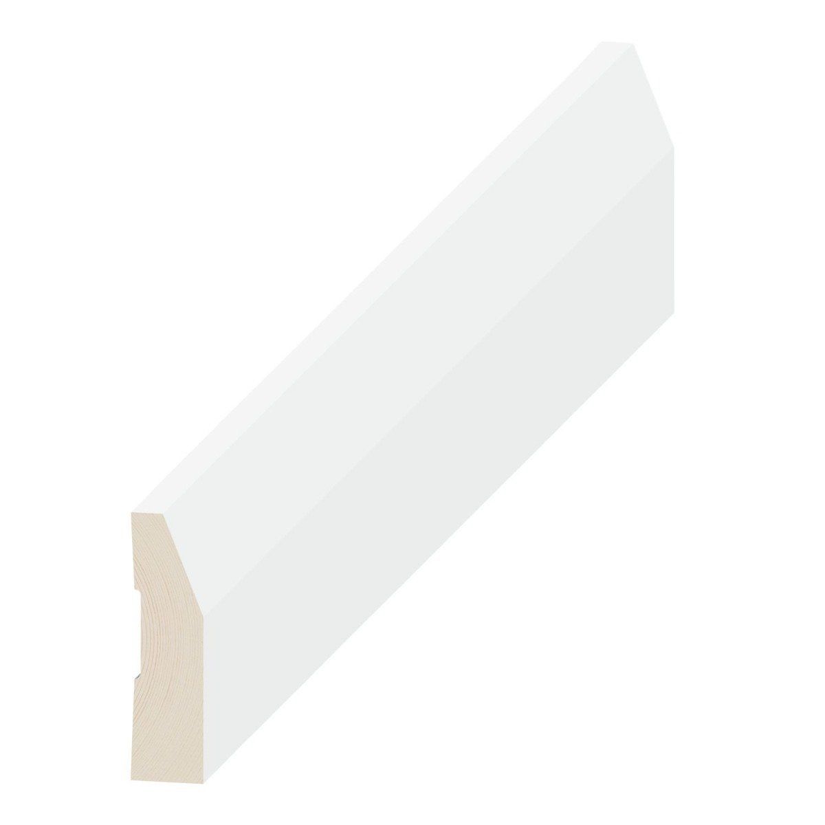 18mm HS25 Half Splayed FJ Primed Pine Architraves