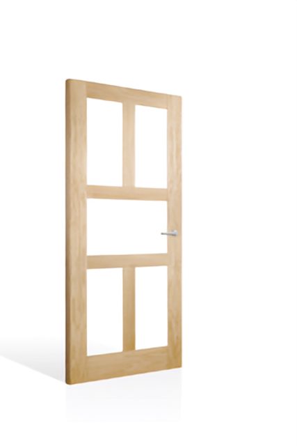 Corinthian Moda White Oak AMOD 23G Glazed Interior Door