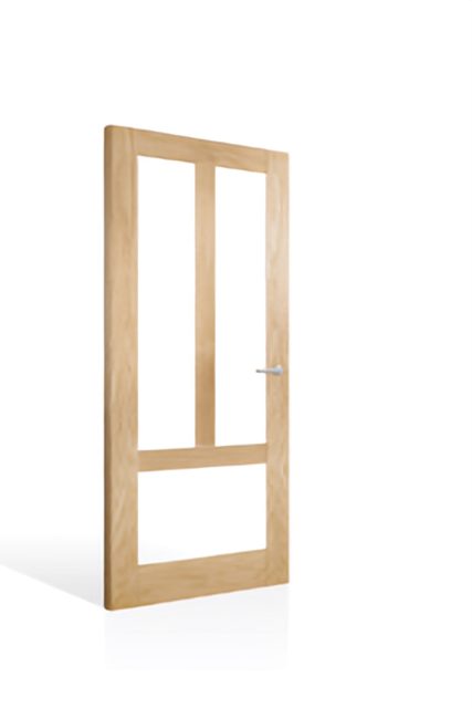 Corinthian Moda White Oak AMOD 3G Glazed Interior Door