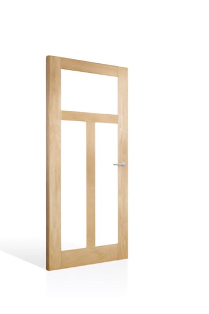 Corinthian Moda White Oak AMOD 6G Glazed Interior Door