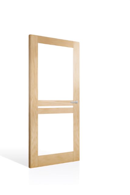 Corinthian Moda White Oak AMOD 9G Glazed Interior Door