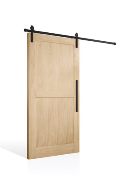 Corinthian Moda Barn AWOBD 3 White Oak Veneer Barn Door
