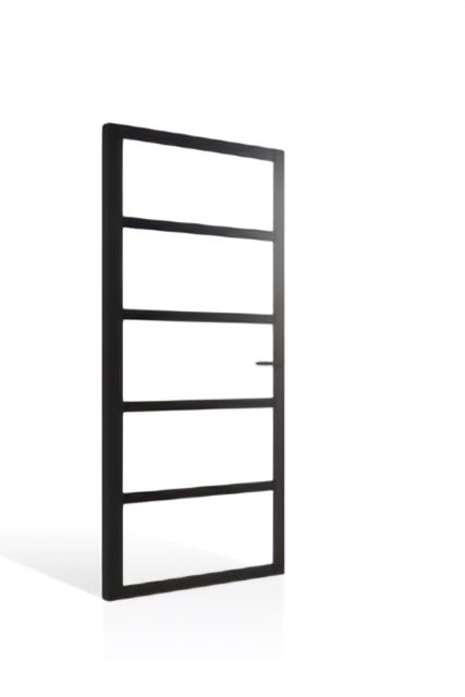 Corinthian Manhattan BHAT 13G Black Primed Glazed Interior Door