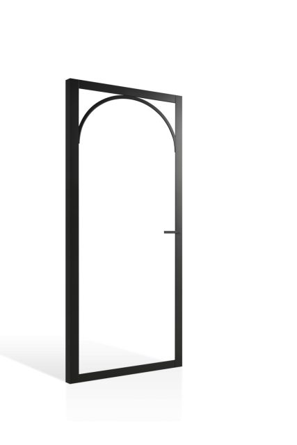 Corinthian Manhattan BHAT 14G Black Primed Glazed Interior Door