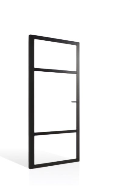 Corinthian Manhattan BHAT 9G Black Primed Glazed Interior Door