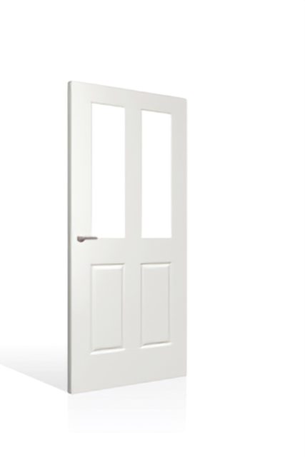 Corinthian Balmoral PBAL 4G Primed Glazed Interior Door