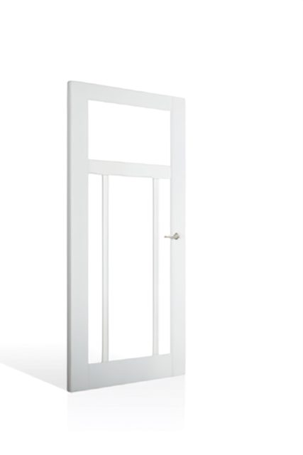 Corinthian Moda PMOD 21G Primed Glazed Interior Door