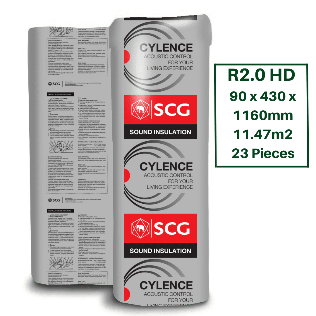 View 2 of R2.0HD SCG Cylence Acoustic Wall Insulation Batts - 23 pieces