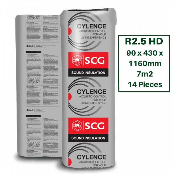 View 2 of R2.5HD SCG Cylence Acoustic Wall Insulation Batts - 14 pieces